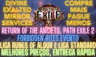 Path of Exile 2 - PoE 2 - Forbidden Rites Event - Liga Runes of Aldur e Standard