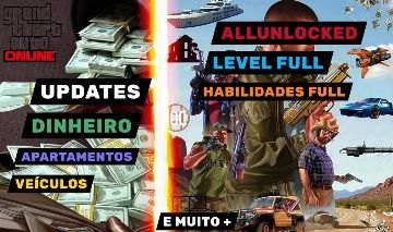 GTA V Online (PC) - Conta Nova All Unlocked + 32 Milhões e Todos Itens da Lista