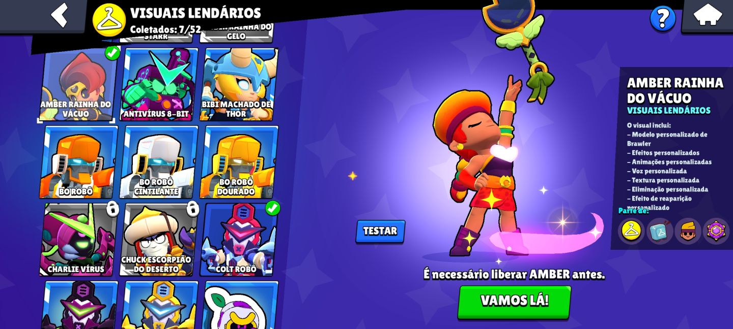 CONTA DE BRAWL STARS COLT ANJO, VARIAS SKINS RARAS 4 LENDÁRIOS E UM ULTRA