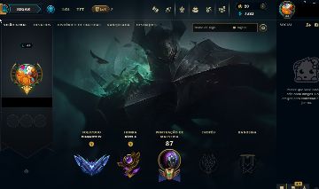 CONTA SMURF SKIN LENDÁRIA- DIAMANTE IV - 61% WR (CRIADA EM 2023)