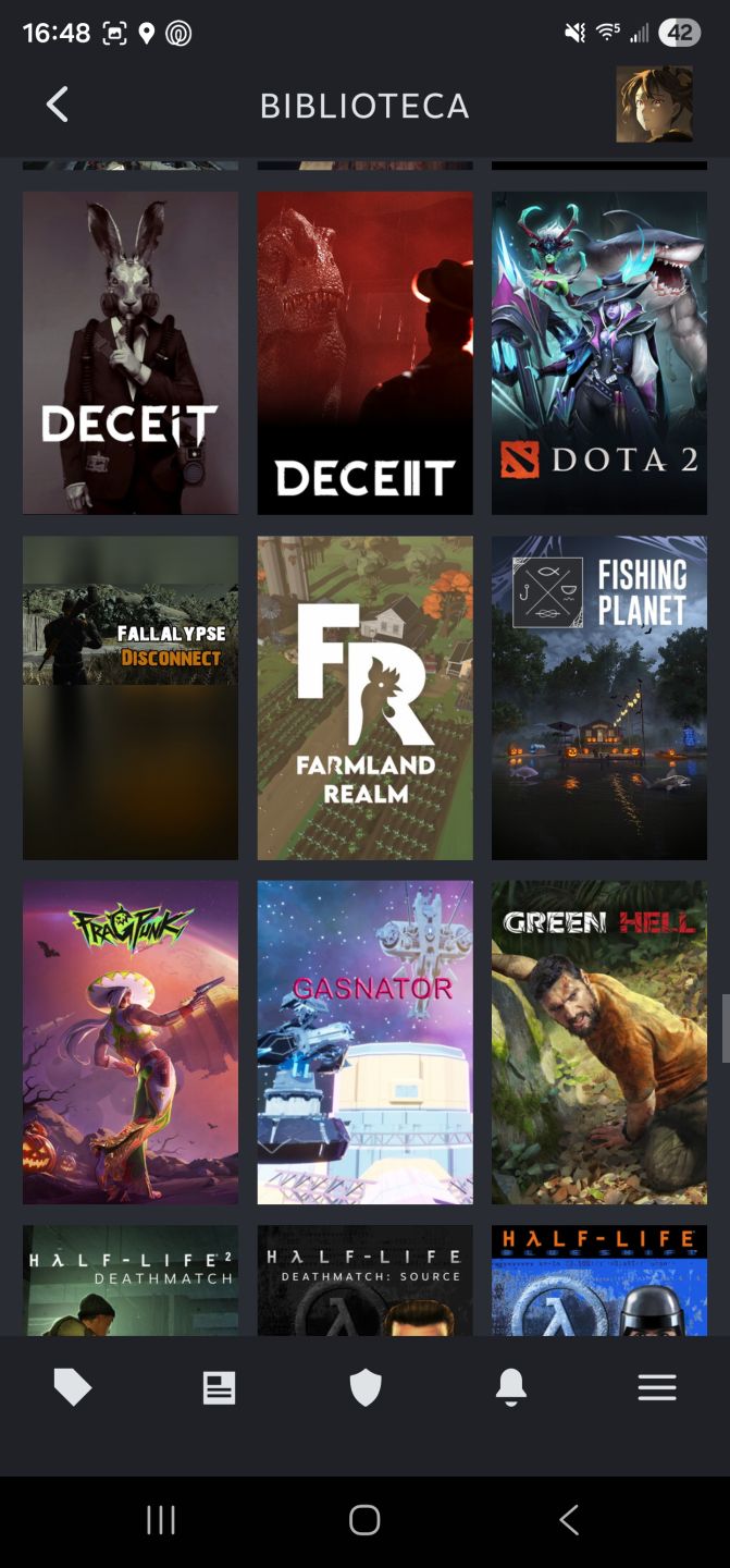Conta steam +50 jogos e vários jogos Triple A