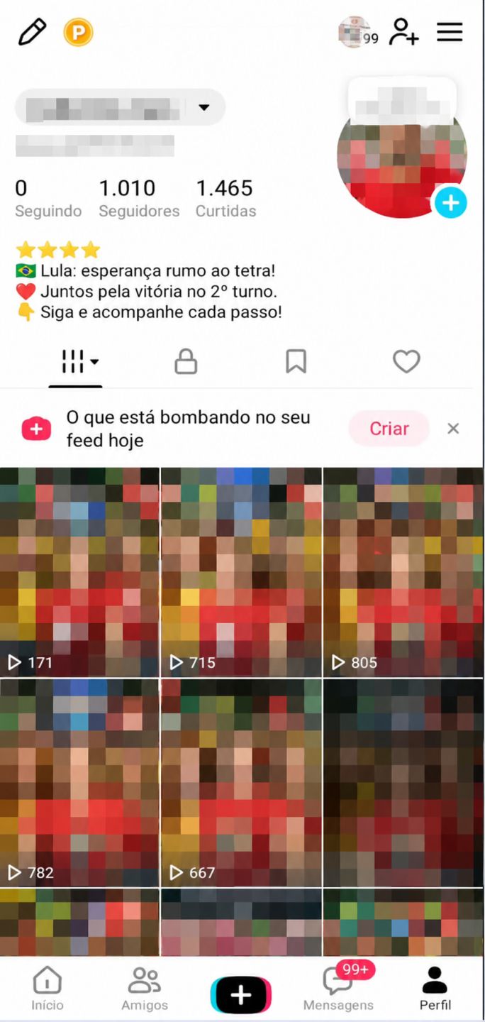CONTA TIKTOK LIVE 1.010 SEGUIDORES REAIS | LINK NA BIO