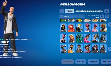 Conta de fortnite com 102 skins (full acesso)