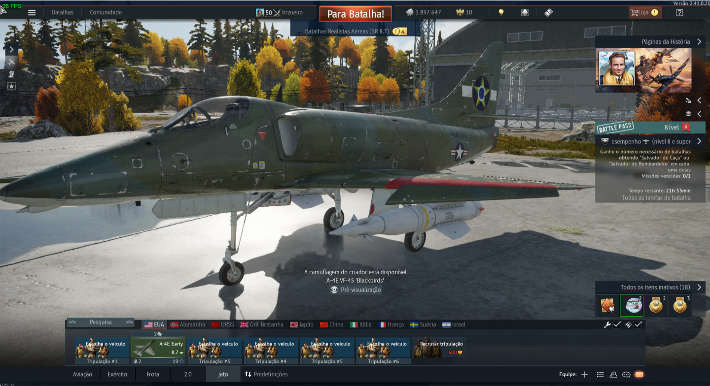 CONTA FULL ACESSO WAR THUNDER