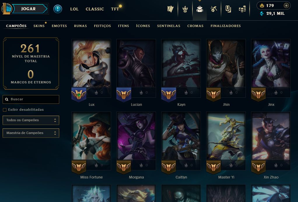 [Entrega Automática] Lol Prata, 94 Skins, Skins Ultimate, Mítica e Lendárias