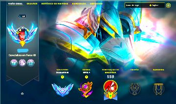 SKINS DA KATARINA E NASUS + [ DIAMANTE 3 COM 60% DE WIN RATE ] + [ PROMOÇÃO ]