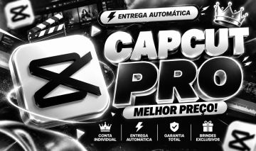 CapCut Pro 7 Dias Privado + Canva pro | Melhor Preço!