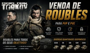 ESCAPE FROM TARKOV ROUBLES - ENTREGA RAPIDA