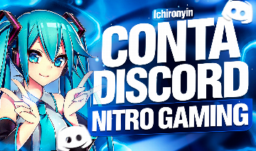 PROMOÇAO PAGUE 1 LEVE 2 | CONTAS VIRGEM | DISCORD NITRADA | NITRO GAMING | BOOST