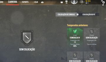 Conta de raimbow six level 74