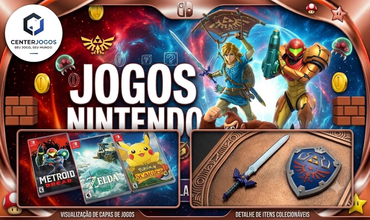 2 Contas Nintendo Swtich [PROMOÇÃO RELAMPAGO]