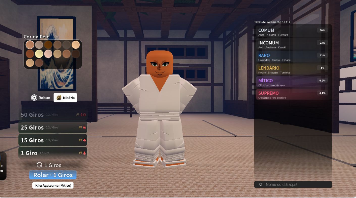 CONTA PROJECT SLAYERS | CLÃ AGATSUMA | ROBLOX