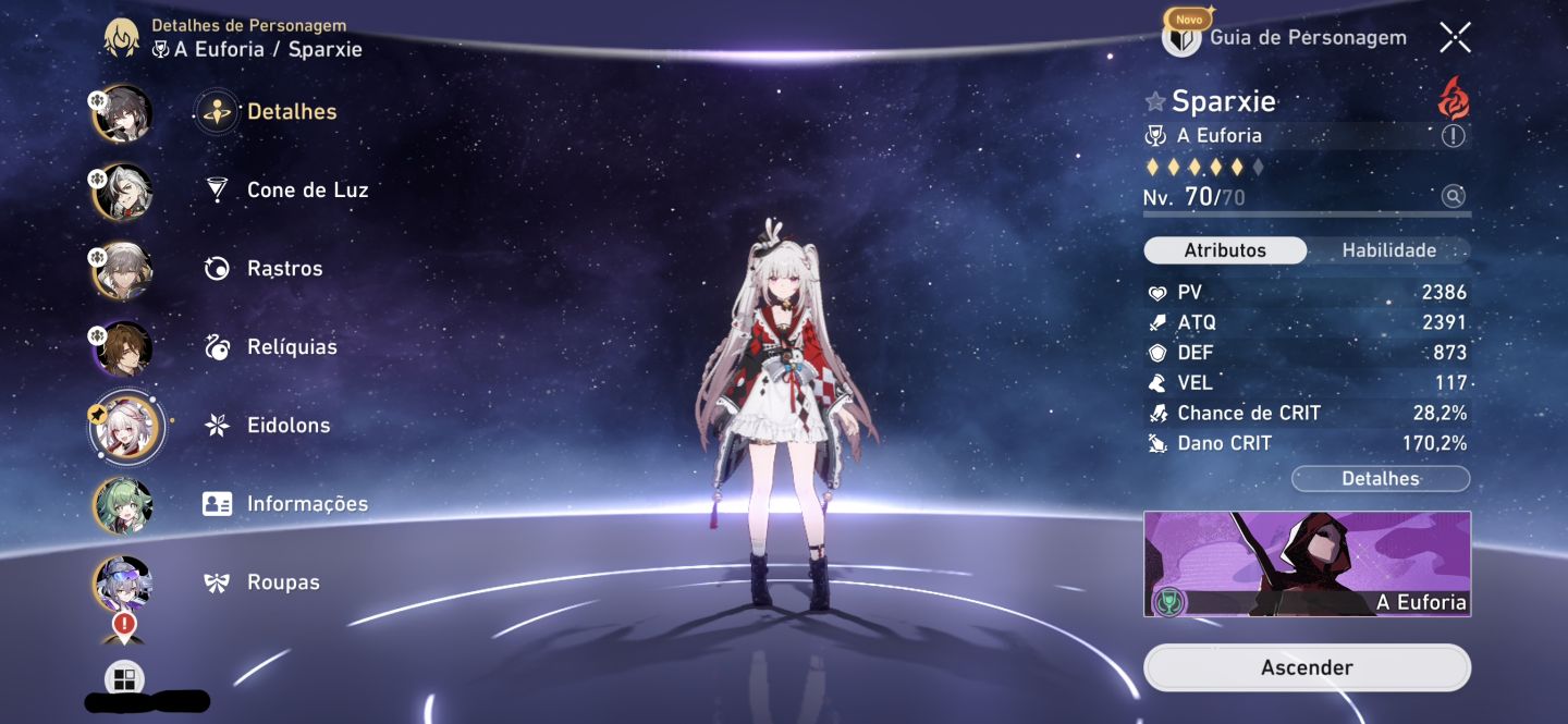 CONTA DE HONKAI STAR RAIL BOOTHILL+cone, SILVER WOLF999 E SPARXIE +t5