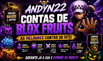 CONTAS BLOX FRUITS MAIS BARATAS DO SITE!