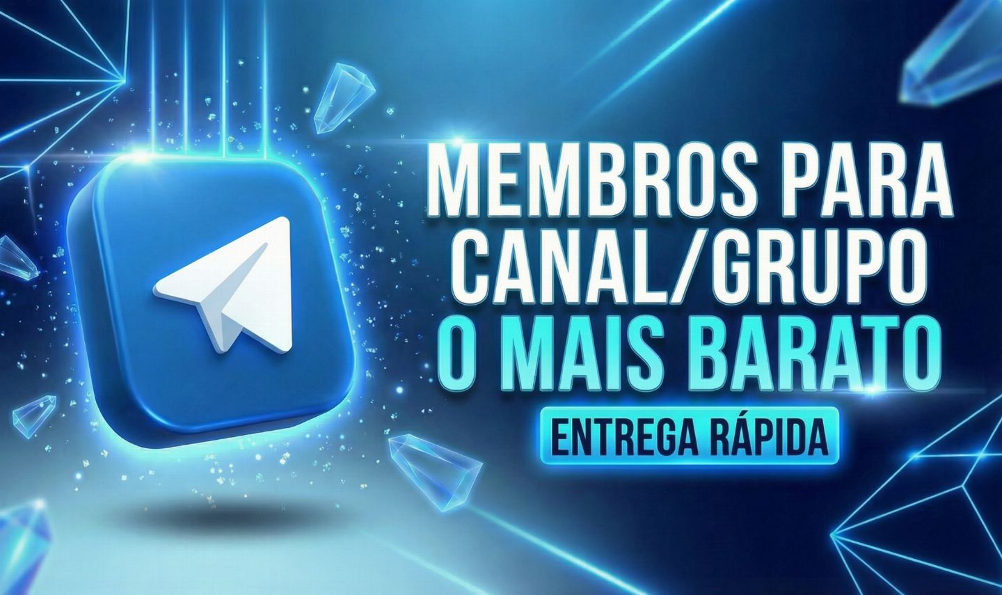 MEMBROS TELEGRAM | GRUPO ou CANAL | 24H ON