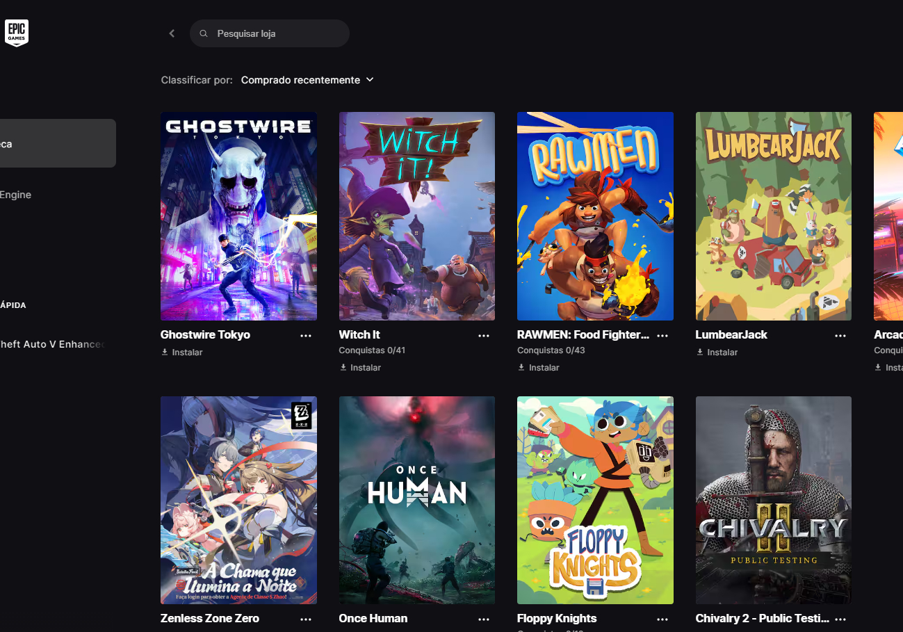 CONTA EPIC GAMES COMPLETA ÓTIMA OPORTUNIDADE!