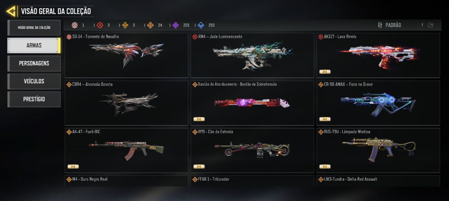 Conta: Call of duty. Mobile
