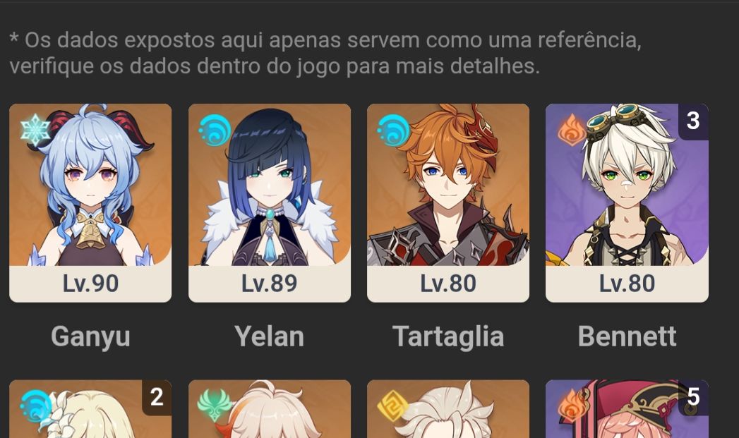 CONTA GENSHIN + HONKAI + H3RD (tudo no mesmo login)