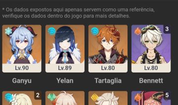 CONTA GENSHIN + HONKAI + H3RD (tudo no mesmo login)