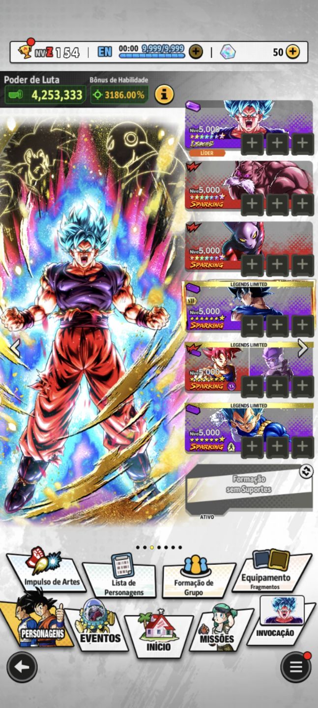 DRAGON BALL LEGENDS! NOVOS LR ESTRELADOS+GOKU SSJ ULTRA 8+LFS ESTRELADOS+ZENKAIS