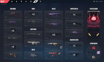 CONTA VALORANT - MUITAS SKINS - R$750 GASTOS
