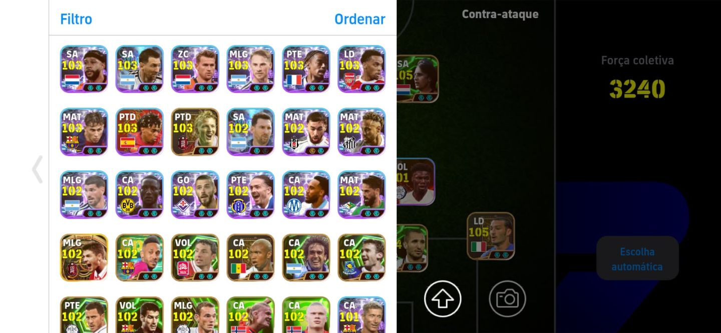 CONTA EFOTBALL COM BLITZ CURLER RARA