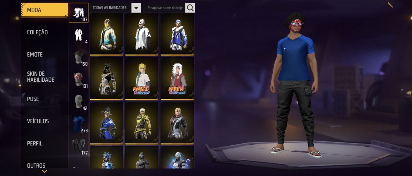 Conta de free fire focada em ap com ump roxa e prime 3