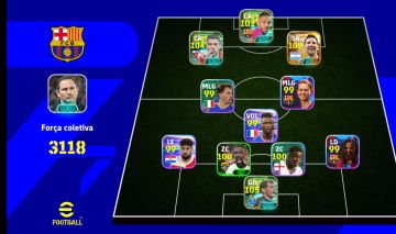 Conta com BIGTIME e Epicos eFootball Mobile