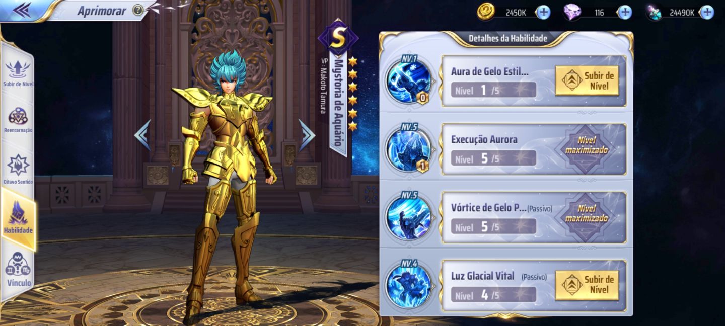 CONTA SAINT SEIYA NO 150