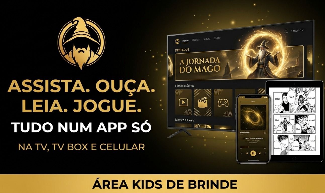TUDO EM UM SÓ APP - MAGO DOS CANAIS