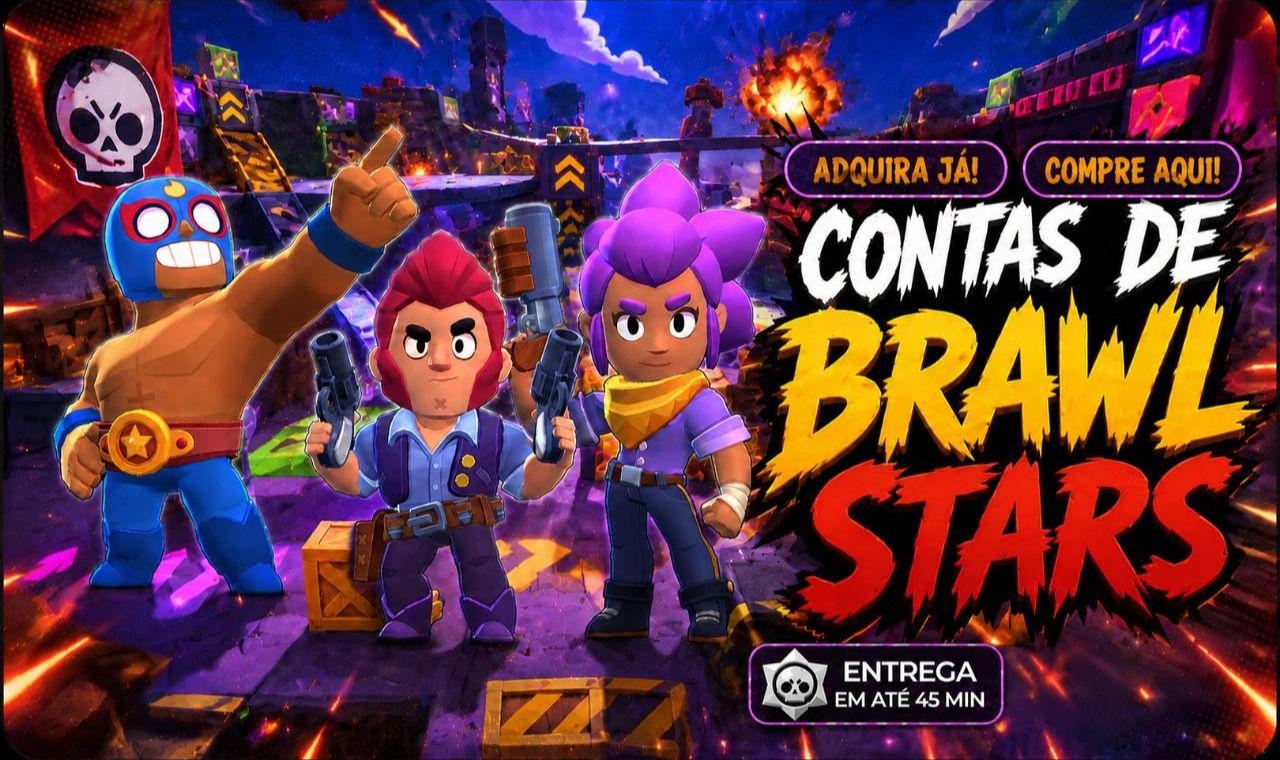 CONTAS BRAWL STARS PARA INICIANTES (FULL ACESSO)