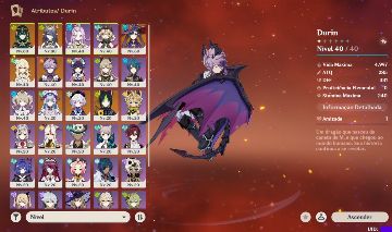 Conta genshin impact ar 55 com bastante exploração e missões
