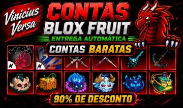 [90%OFF] CONTAS BLOX FRUITS COM V4, KITSUNE, FRUTAS MÍTICAS [ENTREGA AUTOMATICA]