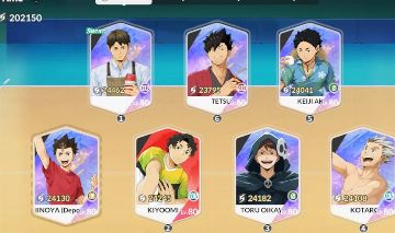 CONTA HAIKYUU FLY HIGH 202k 8 SP + 8 UR