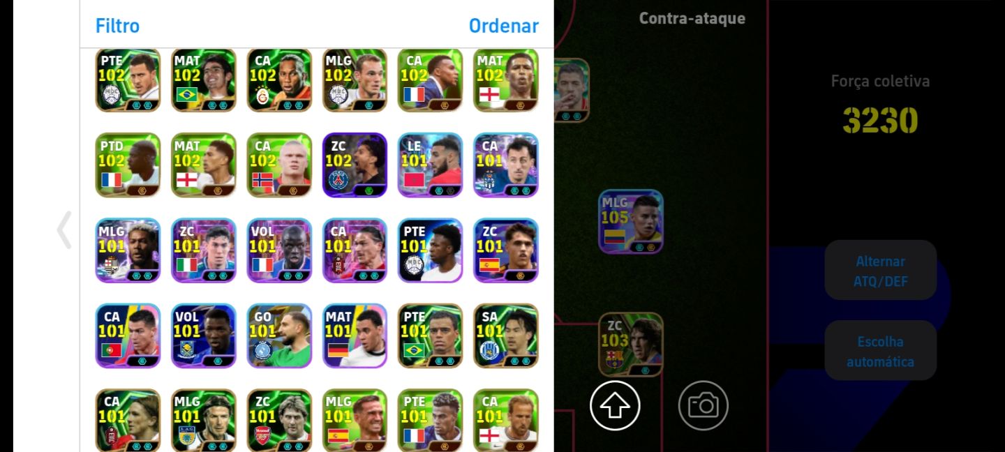 Conta Efootball Mobile!