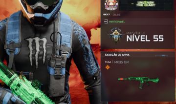 Conta Warzone/bo7 - Level 55 - Passe de batalha completo
