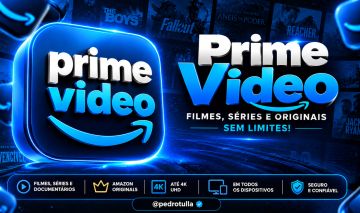 AMAZON PRIME VIDEO 30 DIAS 4K /HD COMPARTILHADO / PRIVADO