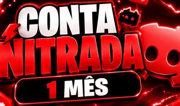 (Discord) Conta Nitrada 1 Mês | MELHOR VALOR