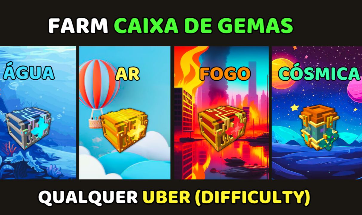 Caixas de Gemas - Qualquer Uber - Entrega Rápida! - Somente PC