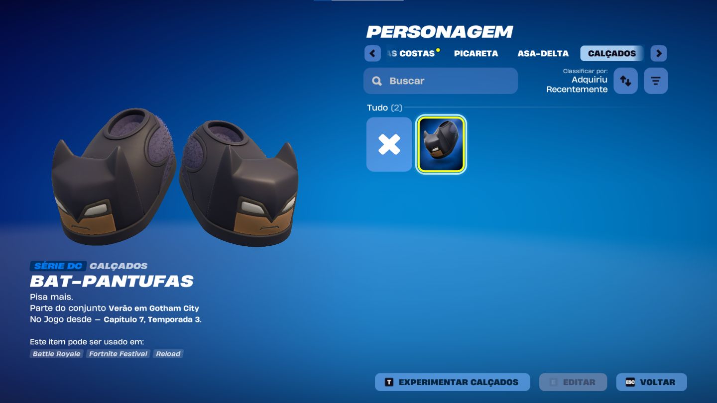 CONTA FORTNITE/RL/EPIC GAMES