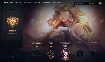 CONTA LOL FA | SKINS PRESTÍGIOS | 2650 RP + 90 ESSÊNCIAS MÍTICAS