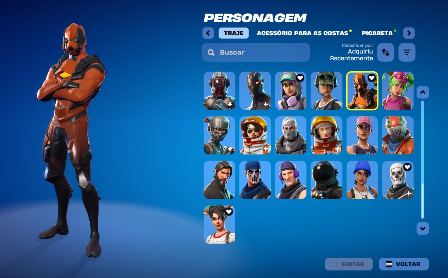 CONTA OLD FORTNITE SEASON 3+ SKINS RARAS E ANTIGAS + SALVE O MUNDO