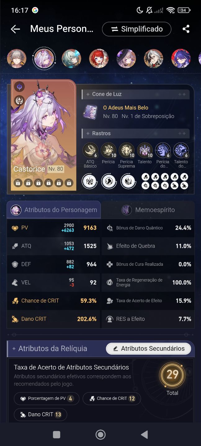 CastoriceE0S1,TribbieE0S1,BothillE0S0,KafkaE1S0,BSE0S1 Total 28T5+Genshin