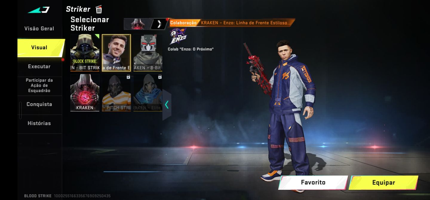 Conta Com Skin RARA P90