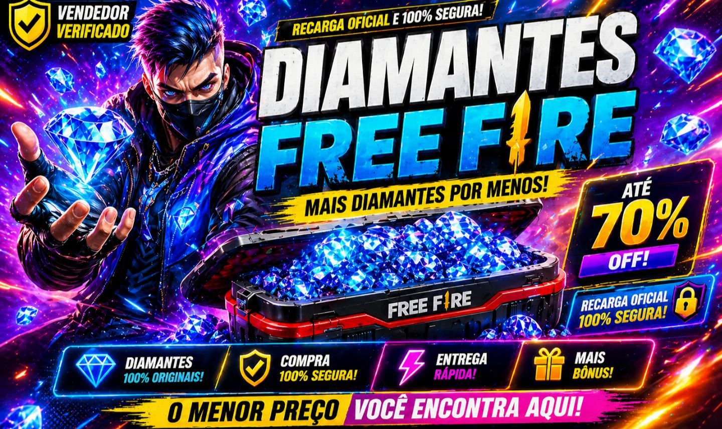 VENDA DE DIAMANTES VIA ID (COM BÔNUS)