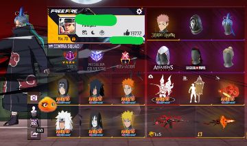 CORRE PROMOÇÃO 404 PEITA+ Conta de Alto Valor Foco em Naruto e Skins Exclusivas