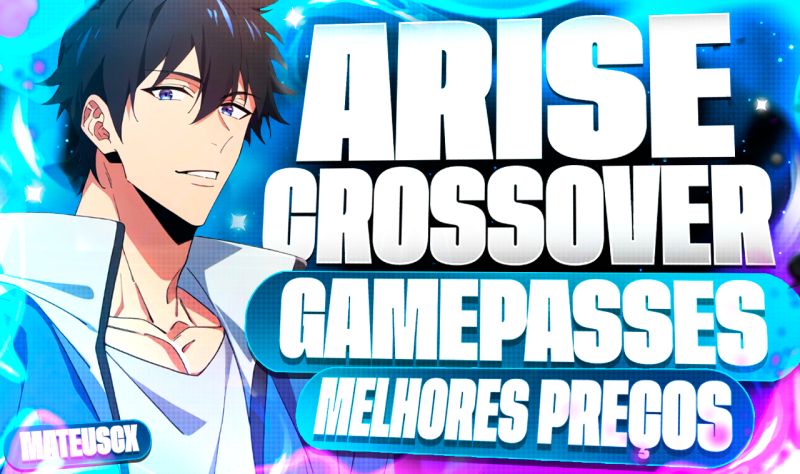 [13% DE DESCONTO] GAMEPASS - ARISE CROSSOVER ROBLOX! [ENTREGA RÁPIDA!]