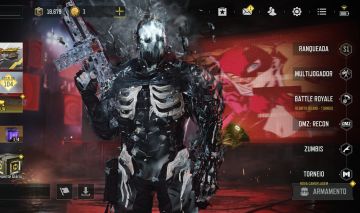 Conta call of duty mobile com personagem e armas mítica