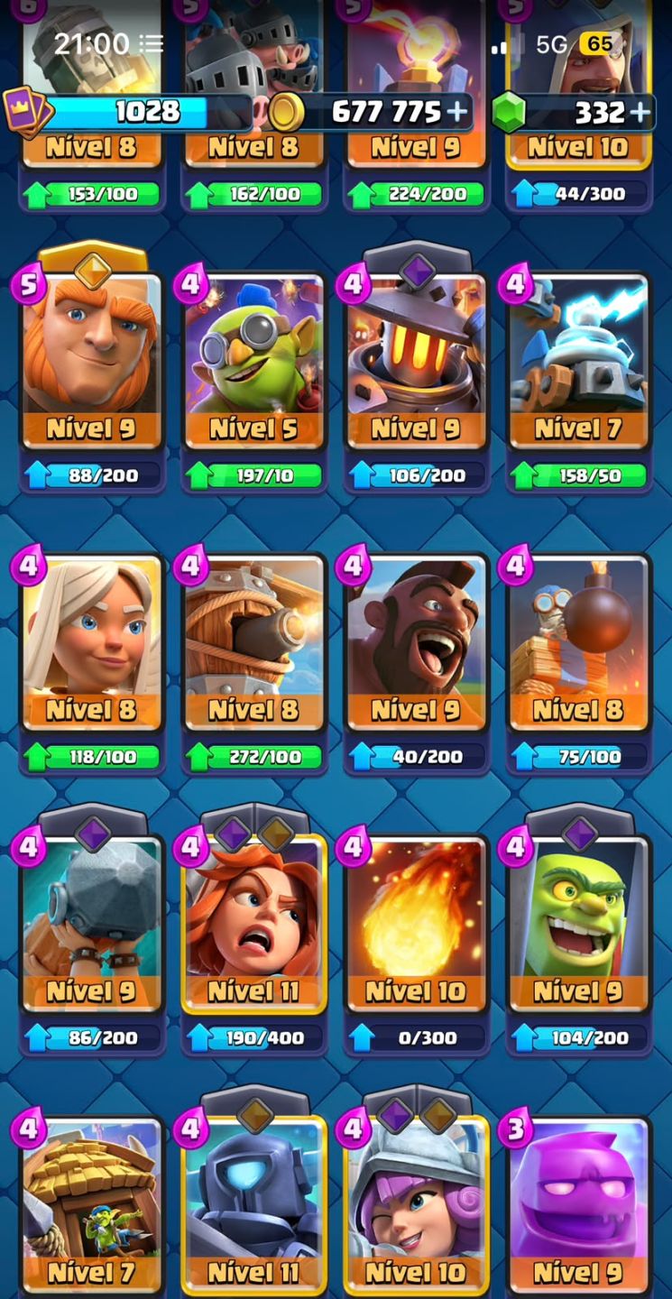 CONTA CLASH ROYALE +5500 TROFÉUS 2 CAMPEOES!!!