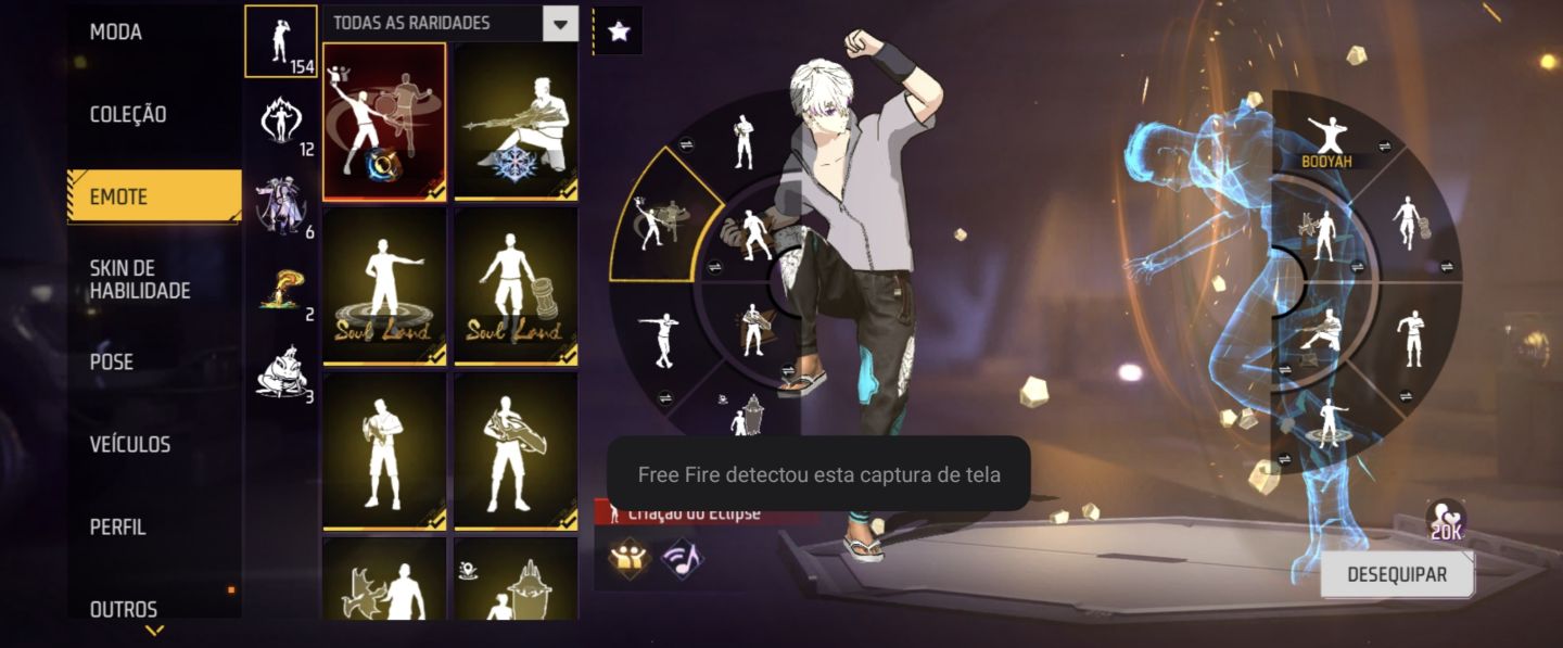 CONTA FREE FIRE PRIME 8 | NÍVEL 79| 8 ANOS IDADE